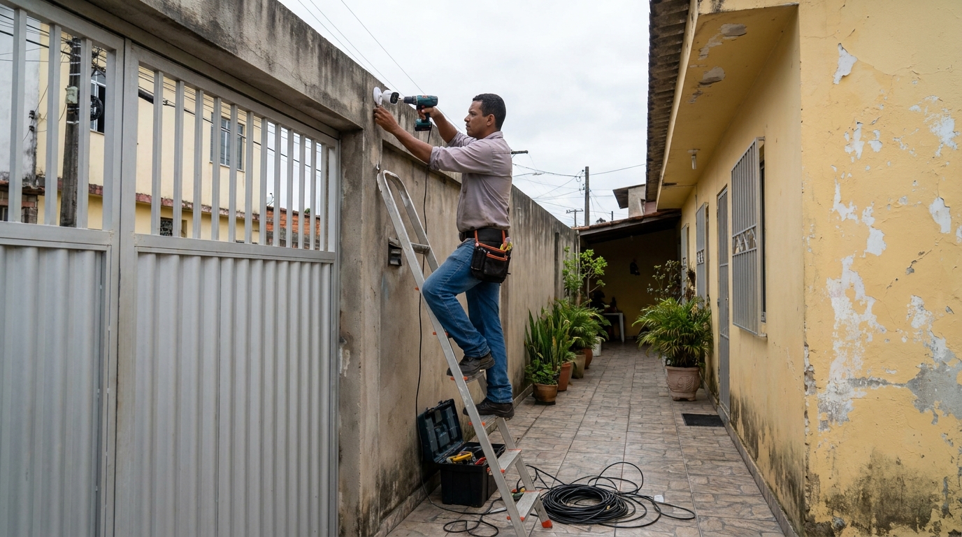 Passagem de Cabeamento em São José dos Pinhais‑PR